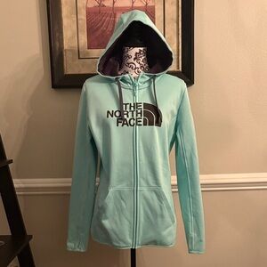 NWOT The North Face Light Blue Hoodie